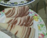 Foto langkah ke 7 dari resep Puding roti tawar motif zebra (tanpa telur dan mentega).
