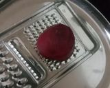 A picture of step 4 of Stuffed beetroot Mini Idli.