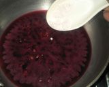 A picture of step 2 of Anar ki chutney.