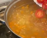 Фото кроку 4 до Вершковий суп з червоною рибою🥘.