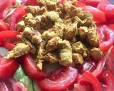 Foto del paso 4 de la receta: Ensalada con pollo al curry