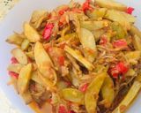 Foto langkah ke 4 dari resep Jengkol tumis ikan asin.