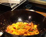 A picture of step 5 of Chicken Manchurian.