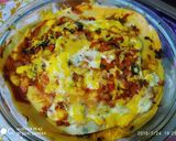 A picture of step 4 of Veg lasagna (Italian dish).