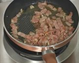 รูปขั้นตอนการทำที่ 3 ของ Fettuccine Carbonara