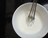 A picture of step 4 of Khubani ka meetha.