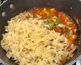 A picture of step 4 of Creamy Chicken Cacciatore Soup.