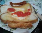 Foto langkah ke 6 dari resep Roti panggang telor.