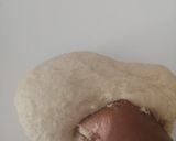 A picture of step 3 of Zopf bread.