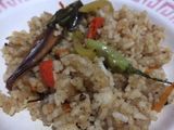 Nasi goreng tiwul klothok