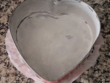 Bizcocho corazón de ♥... fresa