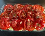 Une image de l'étape 3 de 😋Gratin de pommes de terre 🥔 aux tomates 🍅 et courgettes.