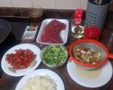Foto del paso 1 de la receta: Mi versión de fricandó de ternera con setas al ajillo y papas fritas