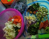 Foto langkah ke 1 dari resep Tumis cumi pete cabe ijo.
