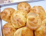 Foto langkah ke 8 dari resep Kue Soes Fla Vanilla.