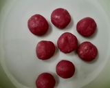 A picture of step 4 of Pink Paneer Jamun.