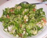 Foto del paso 6 de la receta: Ensalada de canónigos y pechuga de pavo