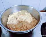 A picture of step 3 of Healthy tasty rosted gram(chana daal) Burfi.