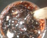 A picture of step 2 of Makhana choco candy.