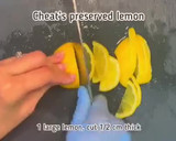 A picture of step 1 of Double lemon chicken with cheat’s preserved lemon.
