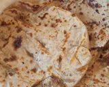 A picture of step 6 of Shahi Puran poli.