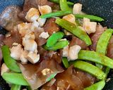 รูปขั้นตอนการทำที่ 4 ของ อกไก่ผัดพริกไทยดำ