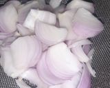 A picture of step 1 of Desi Style veggies Chowmein.