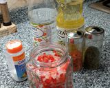 Foto del paso 1 de la receta: Salsa criolla 🍅🧅🌶