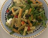 A picture of step 1 of Pasta salad.