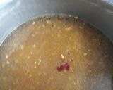 A picture of step 2 of Manchow soup.