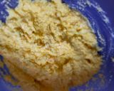 A picture of step 4 of Makai dhokla.