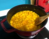A picture of step 1 of Mango Ice Cream (Rich and Creamy Without an Ice Cream Maker).