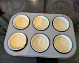 A picture of step 6 of Lemon & white chocolate Muffins.