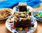 A picture of step 3 of Walnut Brownie.(sugarfree,no oil).