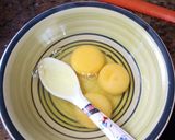 A picture of step 4 of Yam and egg.