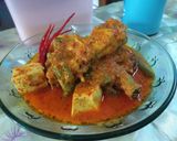 Foto langkah ke 4 dari resep Ayam gulai tahu kacang panjang.