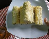 Foto langkah ke 3 dari resep Roti Tawar Isi Pisang Cokelat Keju.