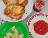 Foto langkah ke 1 dari resep Telur Saos Asam Pedas.