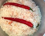 صورة لخطوة 2 من وصفة رز بالروبيان على الفحم