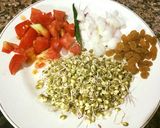 अंकुरित आहार (Ankurit aahar recipe in hindi) रेसिपी चरण 1 फोटो