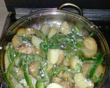 Foto del paso 6 de la receta: Papas con cebolla y chile morrón