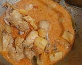 Foto langkah ke 8 dari resep Gulai Ayam Daun Kemangi.