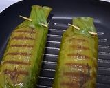 Foto langkah ke 5 dari resep Nasi Bakar Cumi Asin.