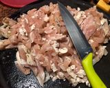 Foto del paso 1 de la receta: Hamburguesas de pollo, verduras y queso