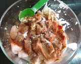 A picture of step 2 of Juicy chicken skewers/mshikakis.