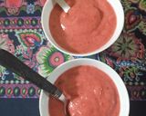 Foto del paso 1 de la receta: Helado de frutilla y banana