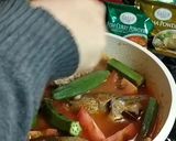 Gambar langkah 4 resipi Lempeng nyior kari kepala ikan tongkol.