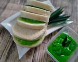 Foto langkah ke 9 dari resep Roti Kukus Khas Pontianak dan Selai Srikaya Pandan.
