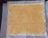 Foto del paso 3 de la receta: Coca de cabell d'àngel 💛❤️💛❤️💛❤️💛❤️💛