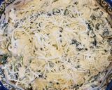 A picture of step 3 of Spinach Artichoke Dip.